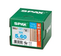 SPAX® Fassadenschrauben T20 Linsensenkkopf A2 25170005006021 5 mm x 60 mm, 100 St.