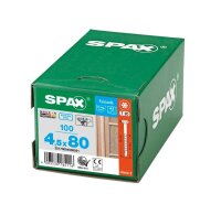 SPAX® Fassadenschrauben T20 Linsensenkkopf A2 25170004508021 4,5 mm x 80 mm, 100 St.