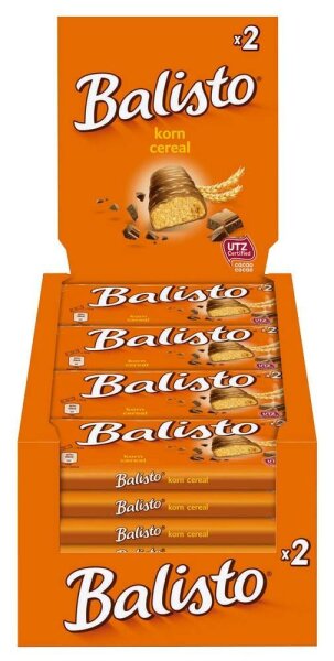 Balisto Korn-Mix Schokoriegel 20 Riegel, 20 St.