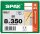 SPAX® Holzbauschrauben T40 Senkkopf WIROX 1201010803505 8 mm x 350 mm, 50 St.