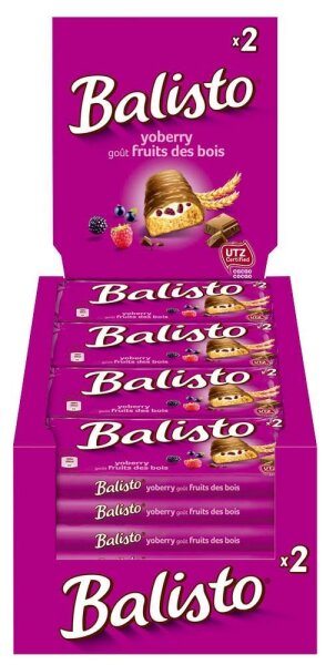 Balisto Yoberry Schokoriegel 20 Riegel, 20 St.