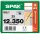 SPAX® Holzbauschrauben T50 Senkkopf WIROX 1201011203505 12 mm x 350 mm, 25 St.
