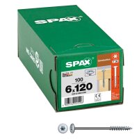 SPAX® Holzbauschrauben T30 Tellerkopf WIROX...