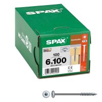SPAX® Holzbauschrauben T30 Tellerkopf WIROX...