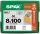 SPAX® Holzbauschrauben T40 Tellerkopf WIROX 0251010801005 8 mm x 100 mm, 50 St.