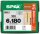 SPAX® Holzbauschrauben T30 Tellerkopf WIROX 0251010601805 6 mm x 180 mm, 100 St.