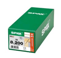 SPAX® Holzbauschrauben T40 Senkkopf WIROX 1201010802005 8 mm x 200 mm, 50 St.