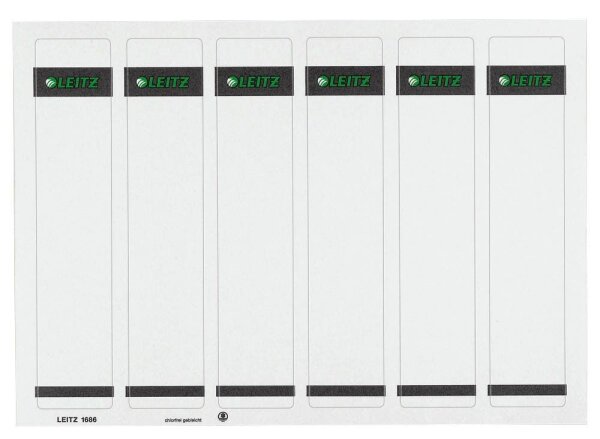 LEITZ Ordneretiketten 1686-00-85 grau, 600 St.