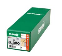 SPAX® Holzbauschrauben T40 Senkkopf WIROX 1201010803005 8 mm x 300 mm, 50 St.