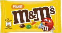 m&ms PEANUT Schokobonbons 24x 45,0 g, 24 St.