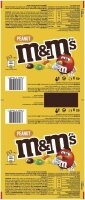 m&ms PEANUT Schokobonbons 24x 45,0 g, 24 St.