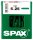 SPAX® TYP-SD 4100000500257 Betondübel Ø 5 mm x 25 mm, 150 St.
