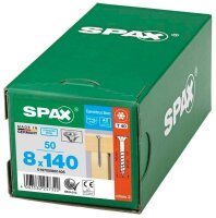 SPAX® Universalschrauben T40 Senkkopf Edelstahl A2 0197000801405 8 mm x 140 mm, 50 St.