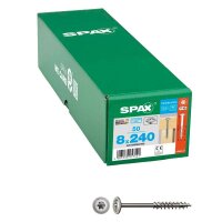SPAX® Holzbauschrauben T40 Tellerkopf Edelstahl A2...
