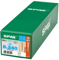 SPAX® Holzbauschrauben T40 Tellerkopf Edelstahl A2 0257000802405 8 mm x 240 mm, 50 St.