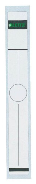 LEITZ Ordneretiketten 6094 grau für 5,0 cm Rückenbreite, 10 St.