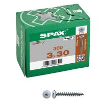 SPAX® Rückwandschrauben T10 Flachkopf WIROX...