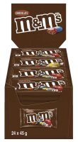 m&ms CHOCO Schokobonbons 24x 45,0 g, 24 St.