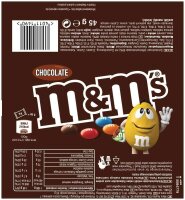 m&ms CHOCO Schokobonbons 24x 45,0 g, 24 St.