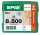 SPAX® Holzbauschrauben T40 Senkkopf WIROX 1201010805005 8 mm x 500 mm, 25 St.