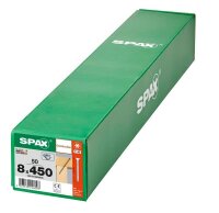 SPAX® Holzbauschrauben T40 Senkkopf WIROX 1201010804505 8 mm x 450 mm, 50 St.
