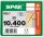 SPAX® Holzbauschrauben T50 Senkkopf WIROX 1201011004005 10 mm x 400 mm, 50 St.