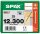 SPAX® Holzbauschrauben T50 Senkkopf WIROX 1201011203005 12 mm x 300 mm, 25 St.