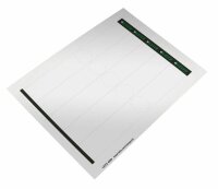 LEITZ Ordneretiketten grau für 5,0 cm...