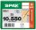SPAX® Holzbauschrauben T50 Senkkopf WIROX 1201011005505 10 mm x 550 mm, 25 St.