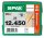 SPAX® Holzbauschrauben T50 Senkkopf WIROX 1201011204505 12 mm x 450 mm, 25 St.