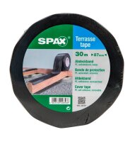 SPAX® Terrassen-Tape Gewebeband schwarz 87,0 mm x 30,0 m 1 St.