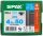 SPAX® Fassadenschrauben T20 Linsensenkkopf BLAX A2 25170404505021 4,5 mm x 50 mm, 200 St.