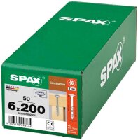SPAX® Holzbauschrauben T30 Tellerkopf WIROX 0251010602005 6 mm x 200 mm, 50 St.