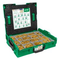 SPAX® Holzbauschrauben-Sortiment L-BOXX YELLOX...