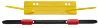 HASenPfeil ® 1 Heftstreifen für 500 Blatt gelb Kunststoff, 20 St.