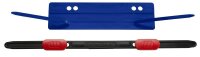 HASenPfeil ® 1 Heftstreifen für 500 Blatt blau Kunststoff, 20 St.