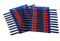 HASenPfeil ® 1 Heftstreifen für 500 Blatt blau Kunststoff, 20 St.