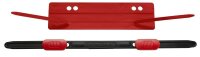 HASenPfeil ® 1 Heftstreifen für 500 Blatt rot Kunststoff, 20 St.