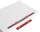 HASenPfeil ® 1 Heftstreifen für 500 Blatt rot Kunststoff, 20 St.
