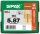 SPAX® Universalschrauben T20 Tellerkopf WIROX 0251010500875 5 mm x 87 mm, 150 St.