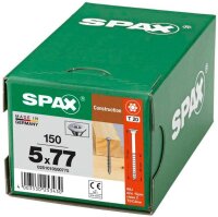 SPAX® Universalschrauben T20 Tellerkopf WIROX 0251010500775 5 mm x 77 mm, 150 St.