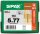 SPAX® Universalschrauben T20 Tellerkopf WIROX 0251010500775 5 mm x 77 mm, 150 St.