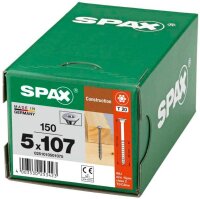 SPAX® Universalschrauben T20 Tellerkopf WIROX 0251010501075 5 mm x 107 mm, 150 St.