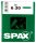 SPAX® TYP-SD 4100000600307 Betondübel Ø 6 mm x 30 mm, 80 St.
