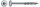 SPAX® Holzbauschrauben T40 Tellerkopf WIROX 0251010805505 8 mm x 550 mm, 25 St.