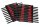 HASenPfeil ® 1 Heftstreifen für 500 Blatt schwarz Kunststoff, 20 St.