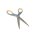WESTCOTT Papierschere TITANIUM Super grau-gelb 18,0 cm