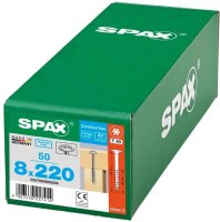 SPAX® Holzbauschrauben T40 Tellerkopf Edelstahl A2 0257000802205 8 mm x 220 mm, 50 St.