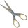 WESTCOTT Papierschere TITANIUM Super grau-gelb 21,0 cm