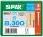 SPAX® Holzbauschrauben T40 Tellerkopf Edelstahl A2 0257000803005 8 mm x 300 mm, 50 St.